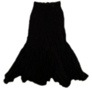 Long black skirt